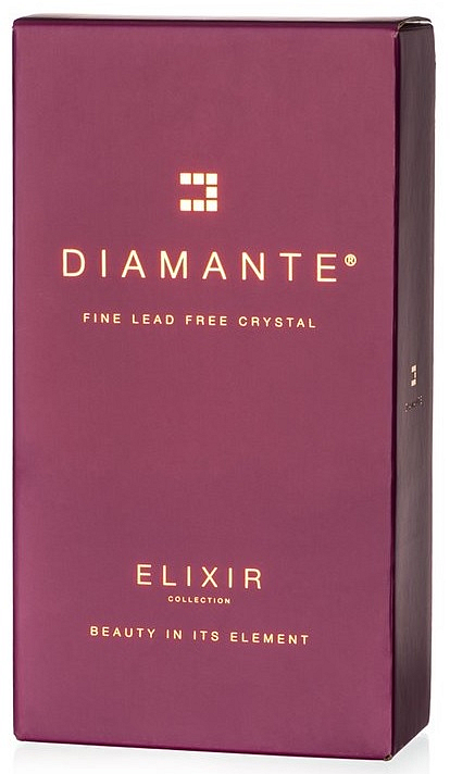 Diamante sklenice na šampaňské Silhouette City Black s kamínky Swarovski 210ml 2KS